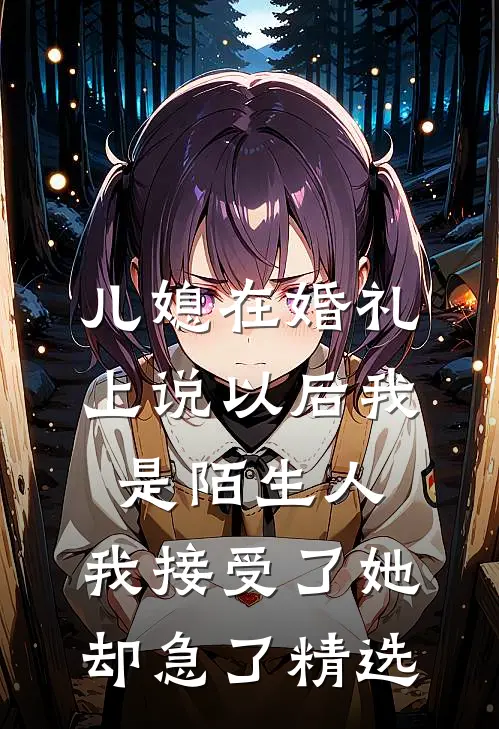 儿媳在婚礼上说以后我是陌生人，我接受了她却急了精选