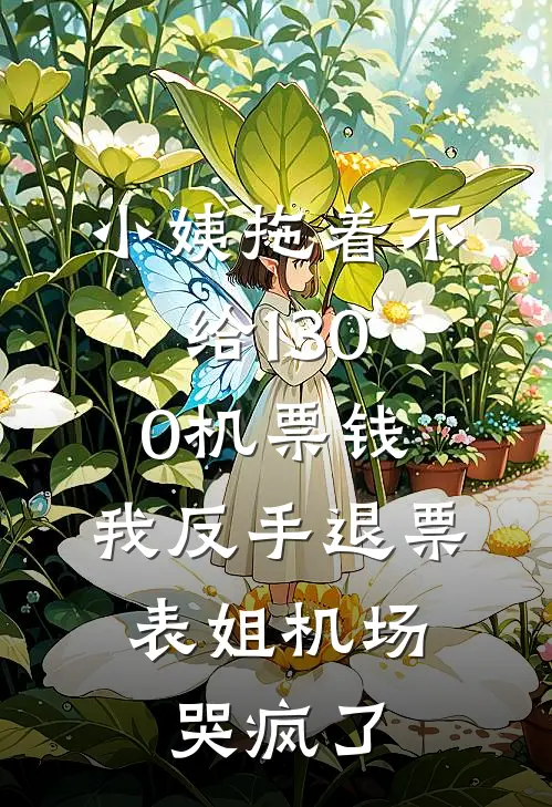 小姨拖着不给1300机票钱，我反手退票，表姐机场哭疯了