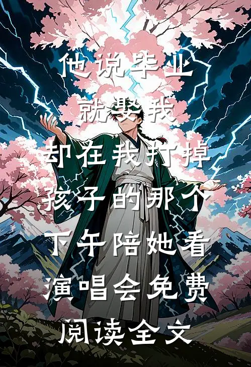 他说毕业就娶我，却在我打掉孩子的那个下午陪她看演唱会免费阅读全文