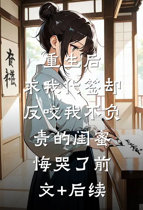 重生后，求我代签却反咬我不负责的闺蜜悔哭了前文+后续