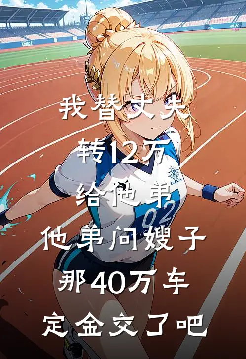 我替丈夫转12万给他弟，他弟问嫂子那40万车定金交了吧