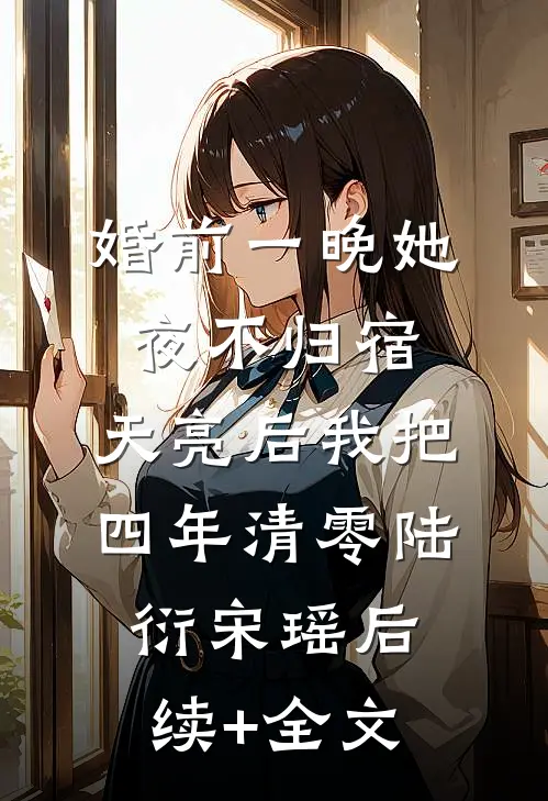 婚前一晚她夜不归宿，天亮后我把四年清零陆衍宋瑶后续+全文