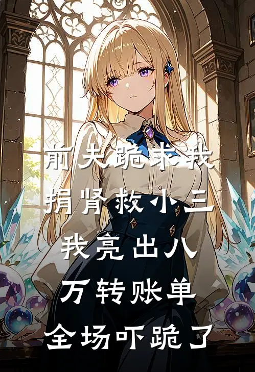 前夫跪求我捐肾救小三，我亮出八万转账单，全场吓跪了