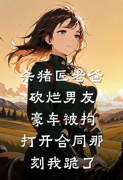 杀猪匠老爸砍烂男友豪车被拘，打开合同那刻我跪了