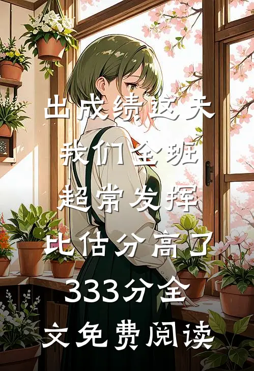 出成绩这天我们全班超常发挥，比估分高了333分全文免费阅读