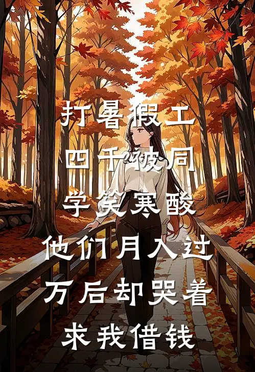 打暑假工四千被同学笑寒酸，他们月入过万后却哭着求我借钱