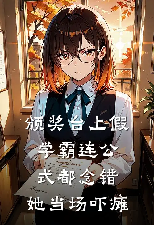 颁奖台上假学霸连公式都念错，她当场吓瘫