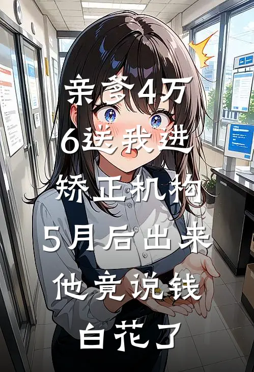 亲爹4万6送我进矫正机构，5月后出来，他竟说钱白花了