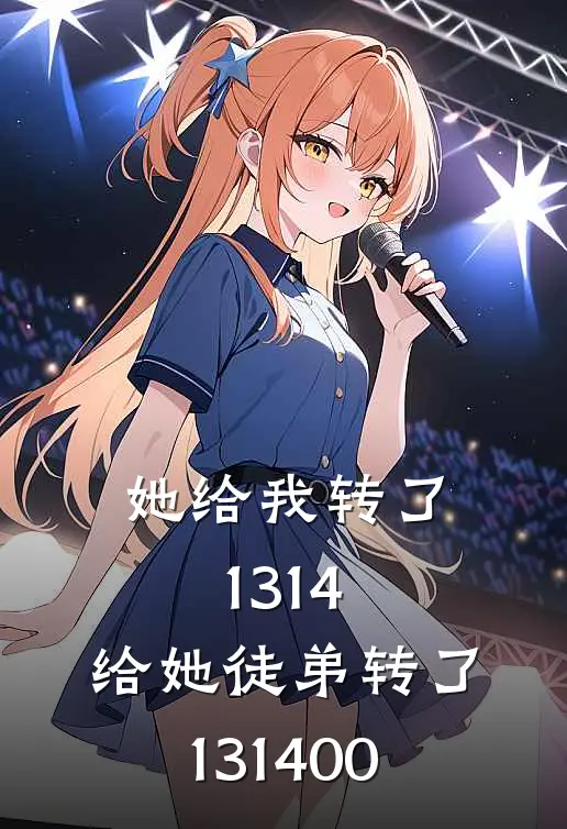 她给我转了1314，给她徒弟转了131400