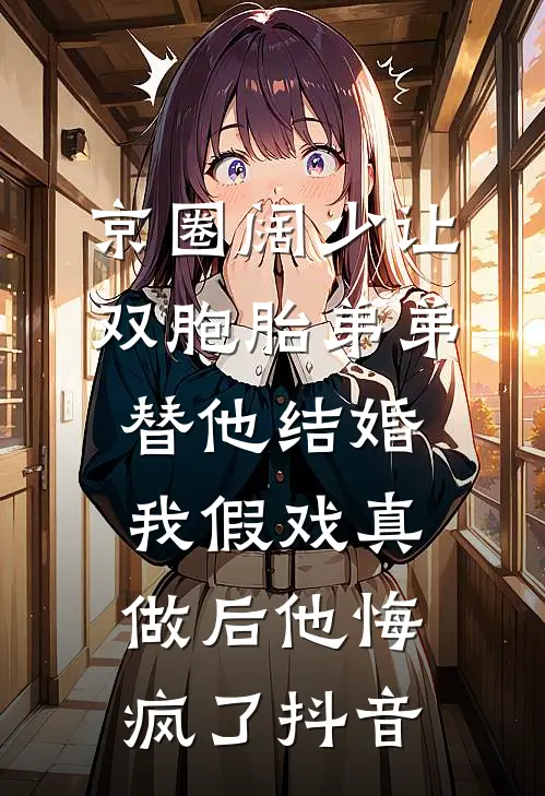 京圈阔少让双胞胎弟弟替他结婚，我假戏真做后他悔疯了抖音