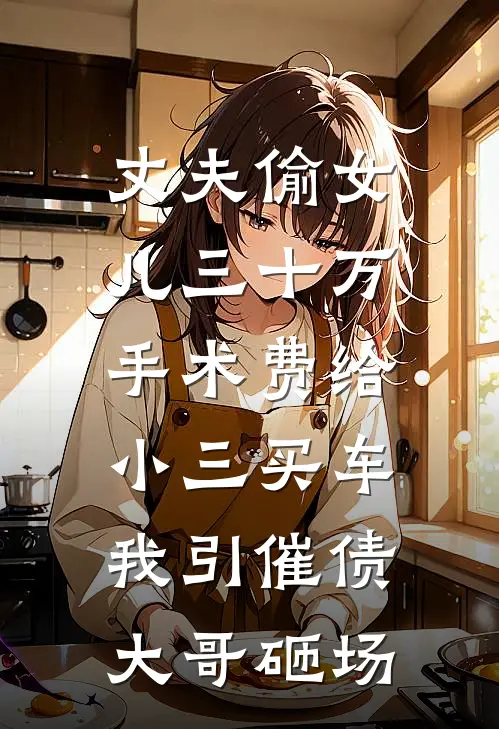 丈夫偷女儿三十万手术费给小三买车，我引催债大哥砸场