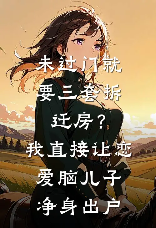 未过门就要三套拆迁房？我直接让恋爱脑儿子净身出户