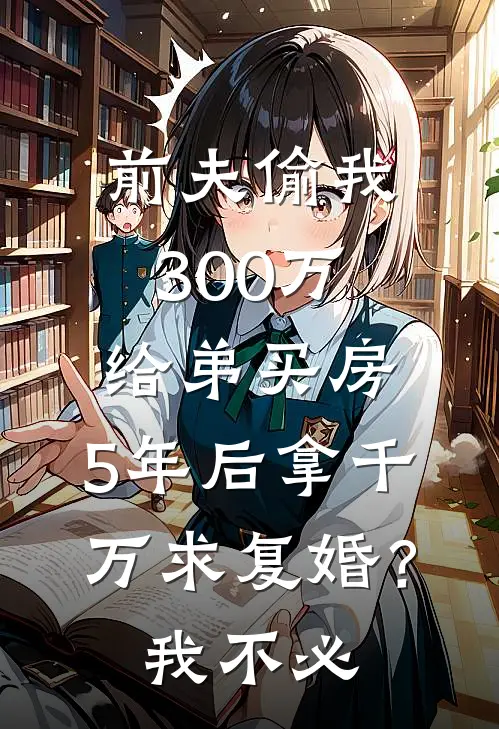 前夫偷我300万给弟买房，5年后拿千万求复婚？我：不必