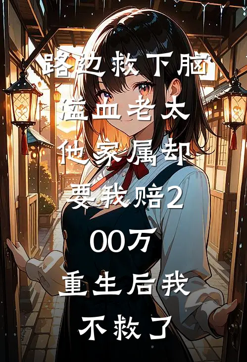 路边救下脑溢血老太，他家属却要我赔200万，重生后我不救了