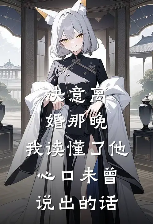 决意离婚那晚，我读懂了他心口未曾说出的话