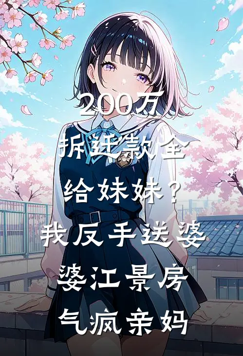 200万拆迁款全给妹妹？我反手送婆婆江景房，气疯亲妈