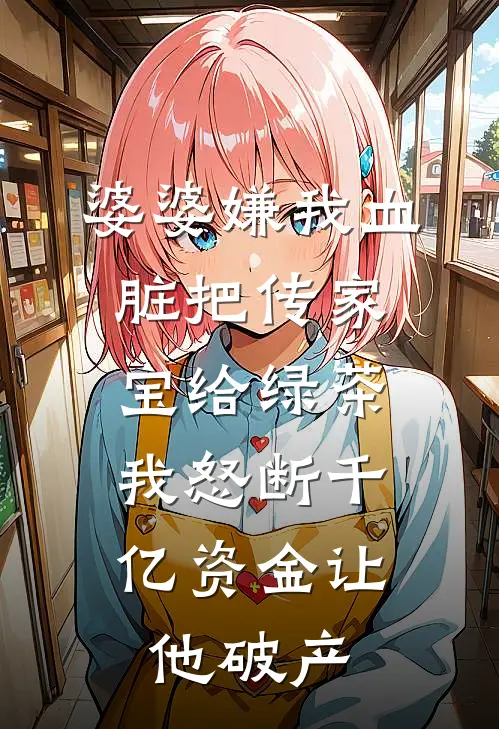 婆婆嫌我血脏把传家宝给绿茶，我怒断千亿资金让他破产