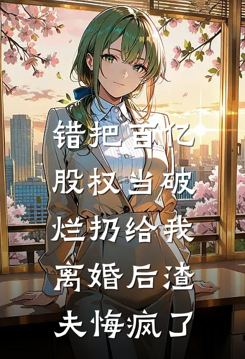 错把百亿股权当破烂扔给我，离婚后渣夫悔疯了