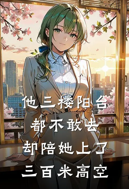 他三楼阳台都不敢去，却陪她上了三百米高空