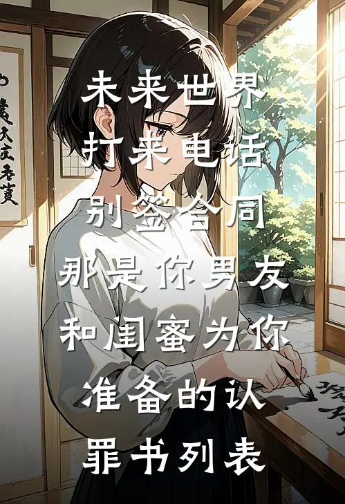 未来世界打来电话：别签合同，那是你男友和闺蜜为你准备的认罪书列表