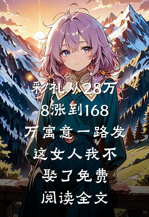 彩礼从28万8涨到168万寓意一路发，这女人我不娶了免费阅读全文