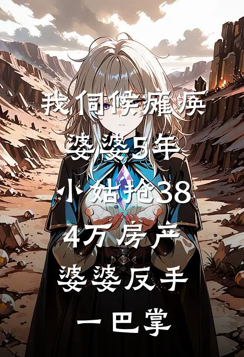 我伺候瘫痪婆婆5年，小姑抢384万房产，婆婆反手一巴掌