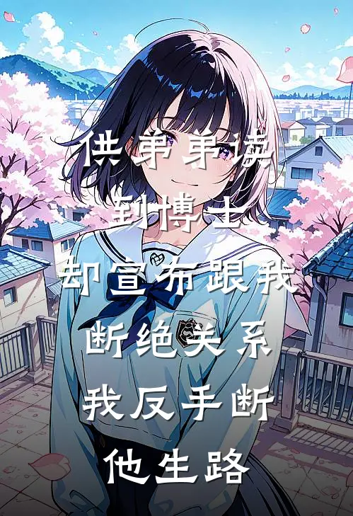 供弟弟读到博士，却宣布跟我断绝关系，我反手断他生路