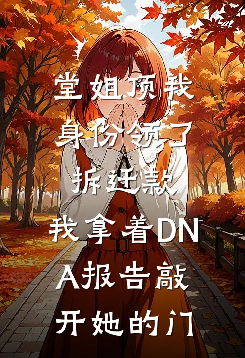 堂姐顶我身份领了拆迁款，我拿着DNA报告敲开她的门