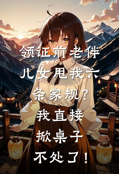 领证前老伴儿女甩我六条家规？我直接掀桌子，不处了！