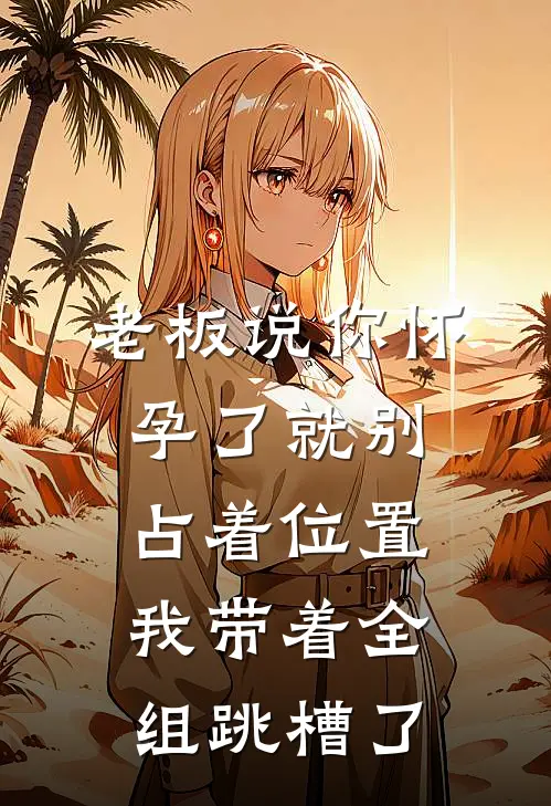 老板说“你怀孕了就别占着位置”，我带着全组跳槽了