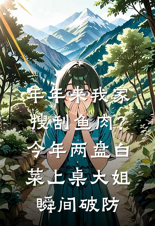 年年来我家搜刮鱼肉？今年两盘白菜上桌，大姐瞬间破防