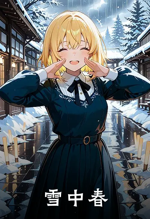 雪中春