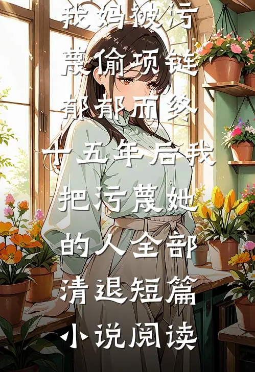 我妈被污蔑偷项链郁郁而终，十五年后我把污蔑她的人全部清退短篇小说阅读