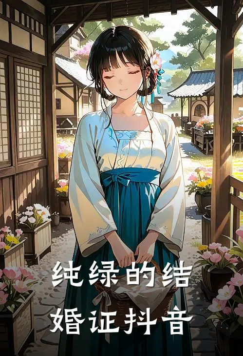 纯绿的结婚证抖音