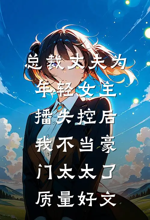 总裁丈夫为年轻女主播失控后，我不当豪门太太了质量好文
