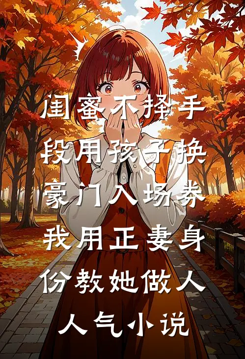 闺蜜不择手段用孩子换豪门入场券，我用正妻身份教她做人人气小说