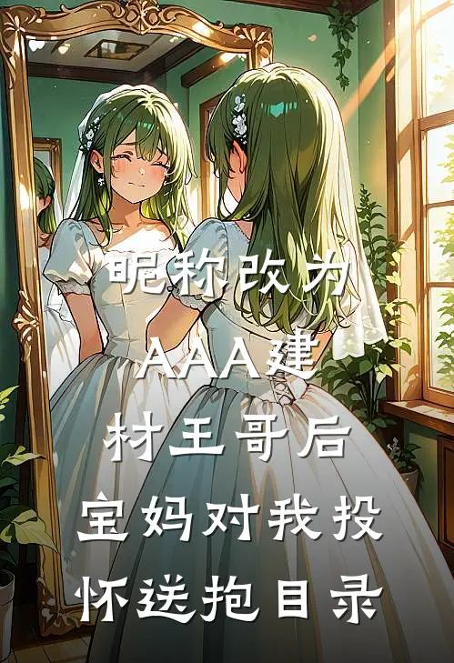 昵称改为AAA建材王哥后，宝妈对我投怀送抱目录