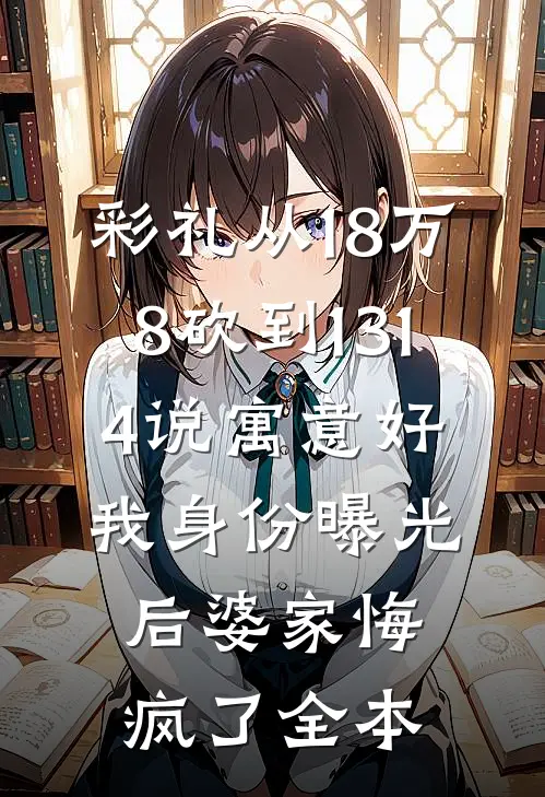 彩礼从18万8砍到1314说寓意好，我身份曝光后婆家悔疯了全本