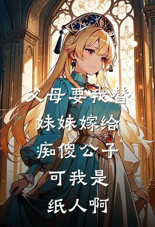 父母要我替妹妹嫁给痴傻公子，可我是纸人啊