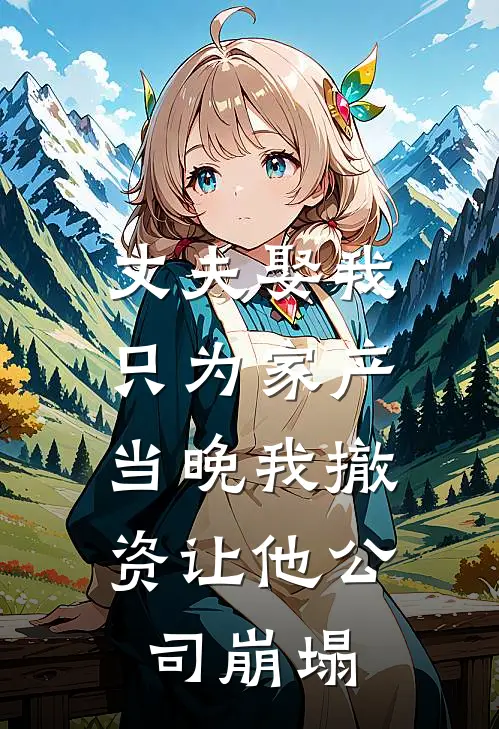 丈夫娶我只为家产，当晚我撤资让他公司崩塌