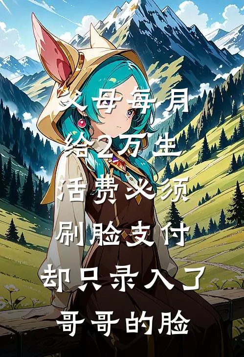 父母每月给2万生活费必须刷脸支付，却只录入了哥哥的脸