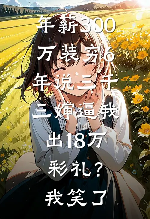 年薪300万装穷6年说三千，三婶逼我出18万彩礼？我笑了
