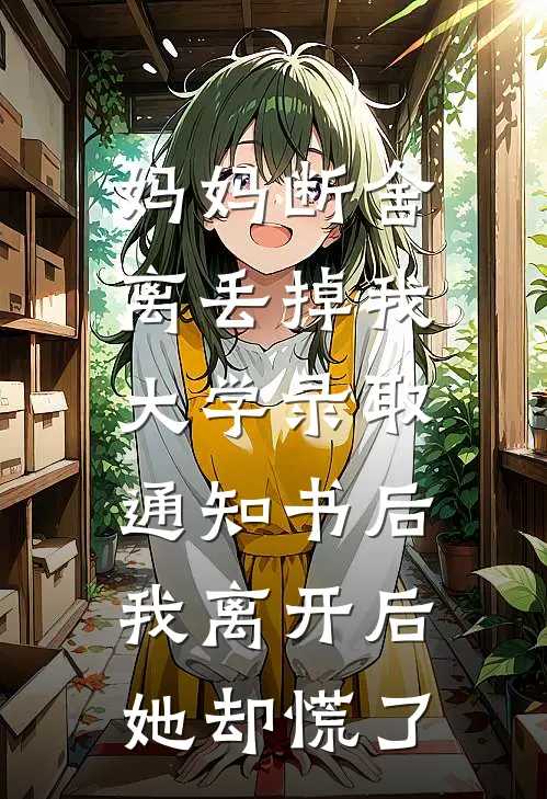 妈妈断舍离丢掉我大学录取通知书后，我离开后她却慌了