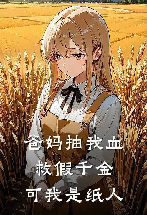 爸妈抽我血救假千金，可我是纸人