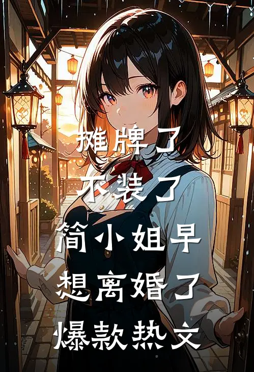 摊牌了不装了，简小姐早想离婚了爆款热文