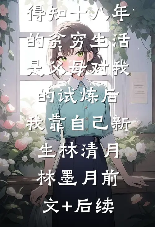 得知十八年的贫穷生活是父母对我的试炼后，我靠自己新生林清月林墨月前文+后续
