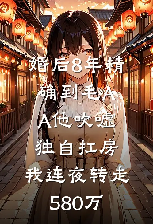 婚后8年精确到毛AA他吹嘘独自扛房，我连夜转走580万