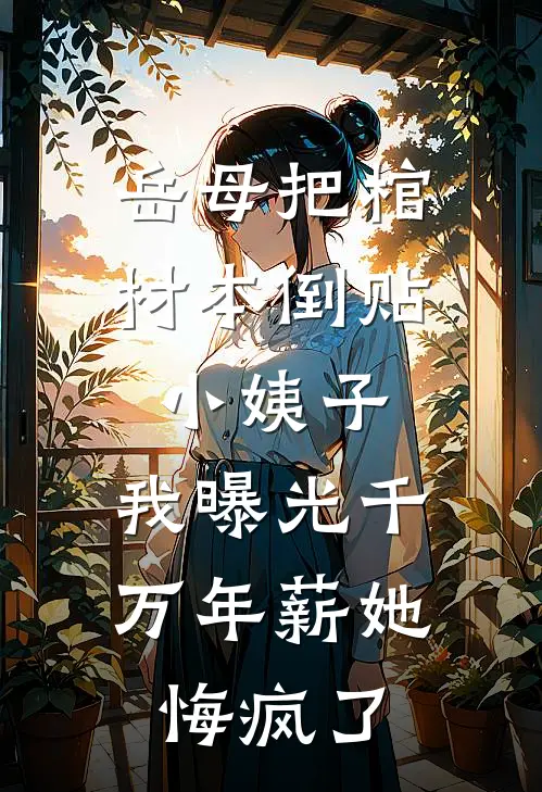 岳母把棺材本倒贴小姨子，我曝光千万年薪她悔疯了