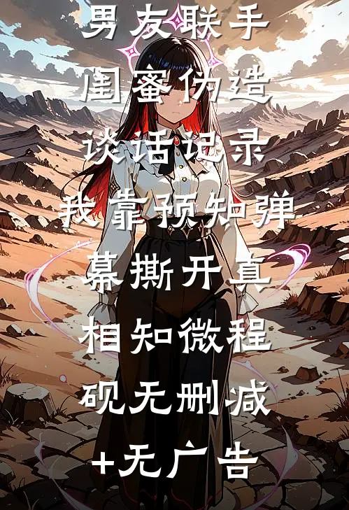 男友联手闺蜜伪造谈话记录，我靠预知弹幕撕开真相知微程砚无删减+无广告