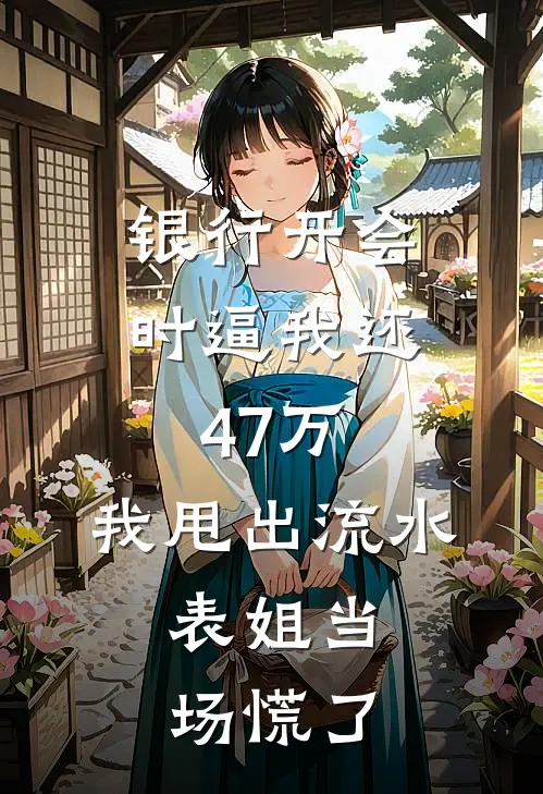 银行开会时逼我还47万，我甩出流水，表姐当场慌了